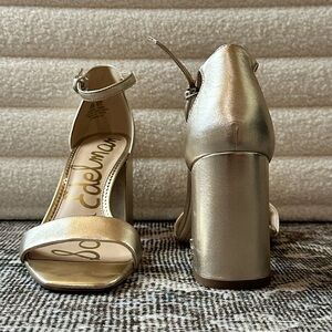 Sam Edelman gold heels